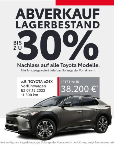 Angebot: Toyota bZ4X
