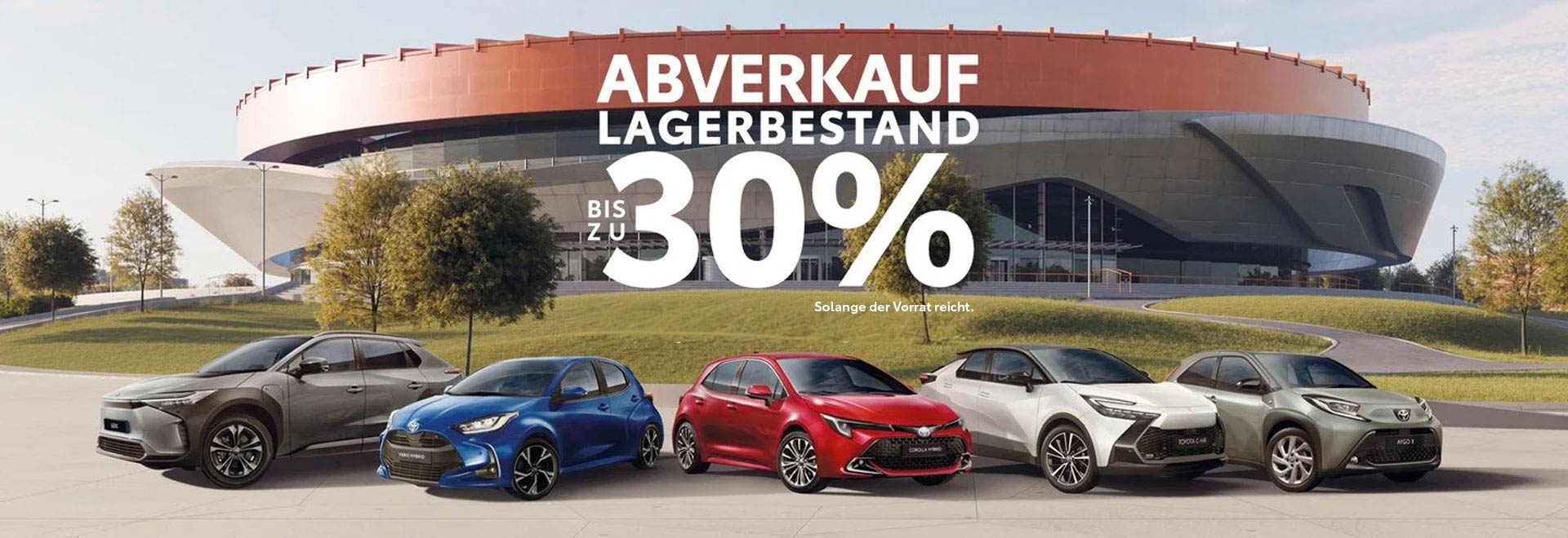 Angebot: Abverkauf Lagerbestand