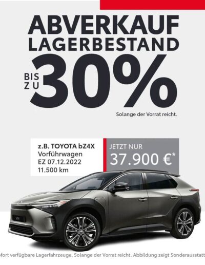 Angebot: Toyota bZ4X