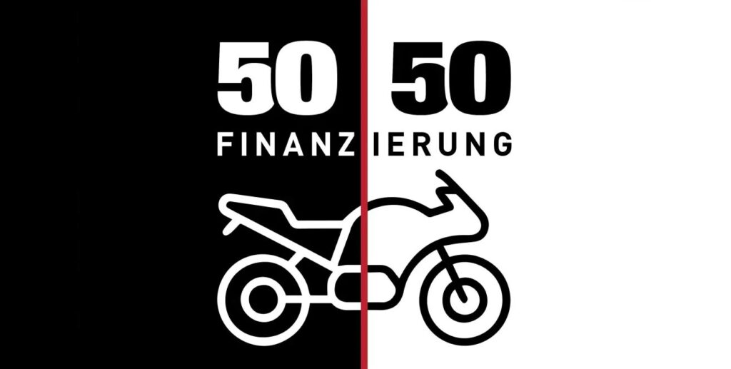 50-50 Aktion Honda Motorrad
