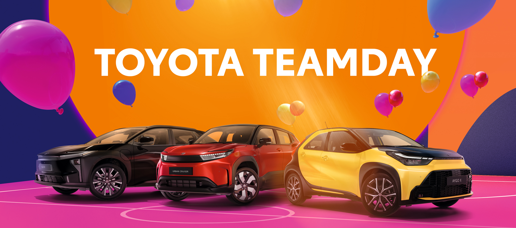 Toyota Teamday:<br />
Samstag, 7. Februar bei uns
