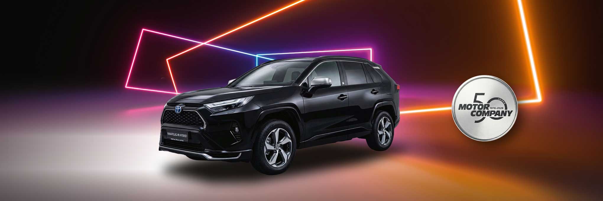 50 Jahre Motor Company - Toyota RAV4 Plug-in Hybrid Jubiläumsmodell